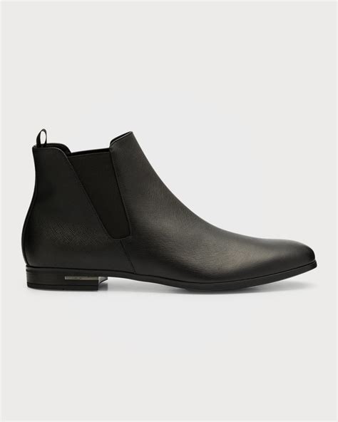 prada 2005 saffiano leather|Prada saffiano leather chelsea boot.